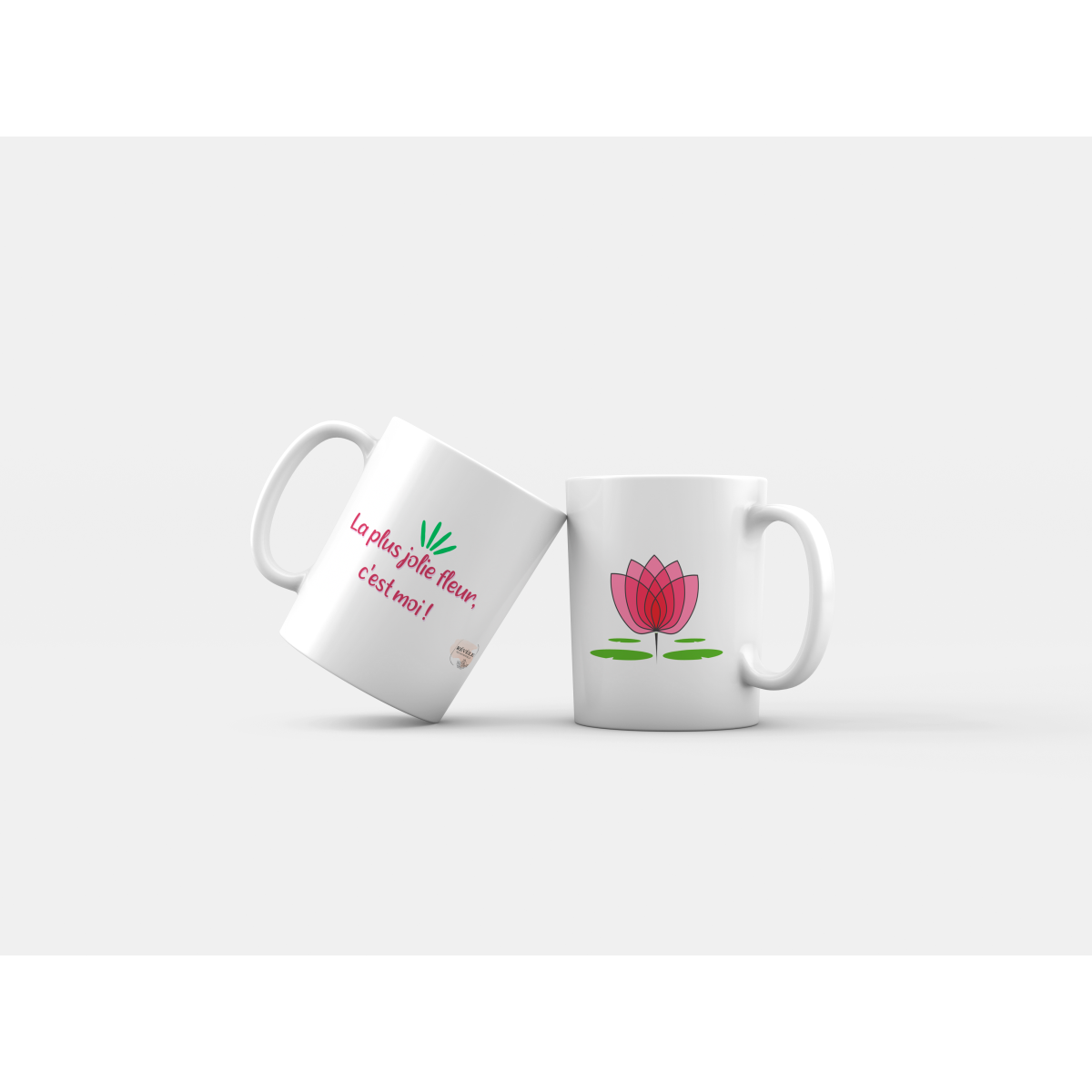 Mug La plus jolie fleur, c'est moi 3