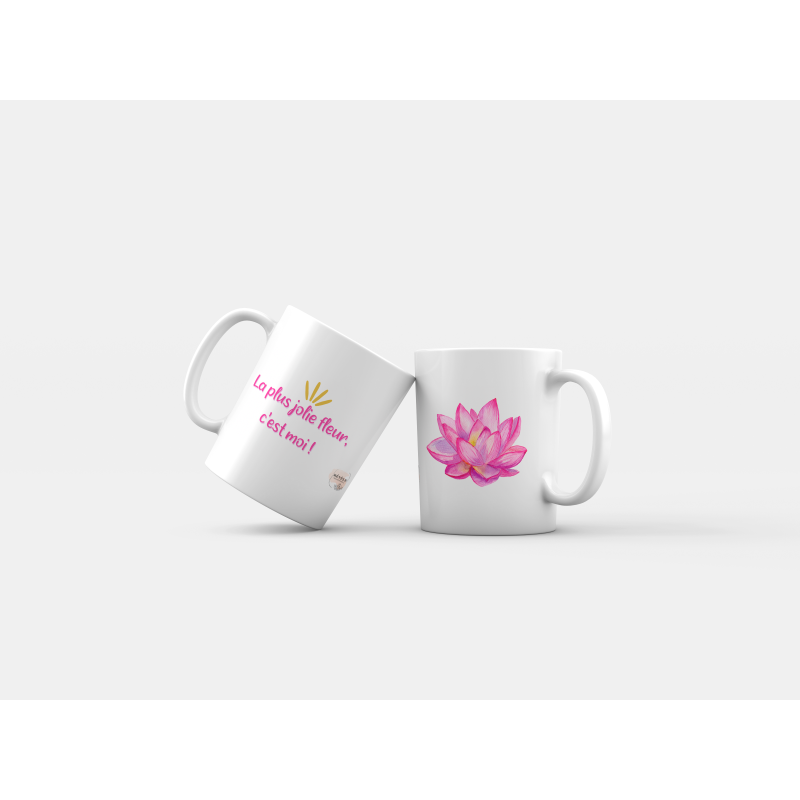 Mug La plus jolie fleur,...