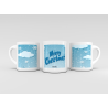 Mug Merry christmas 6 nuages blancs 2